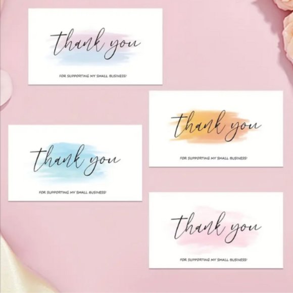 100 Thank you Cards - Picture 6 of 7